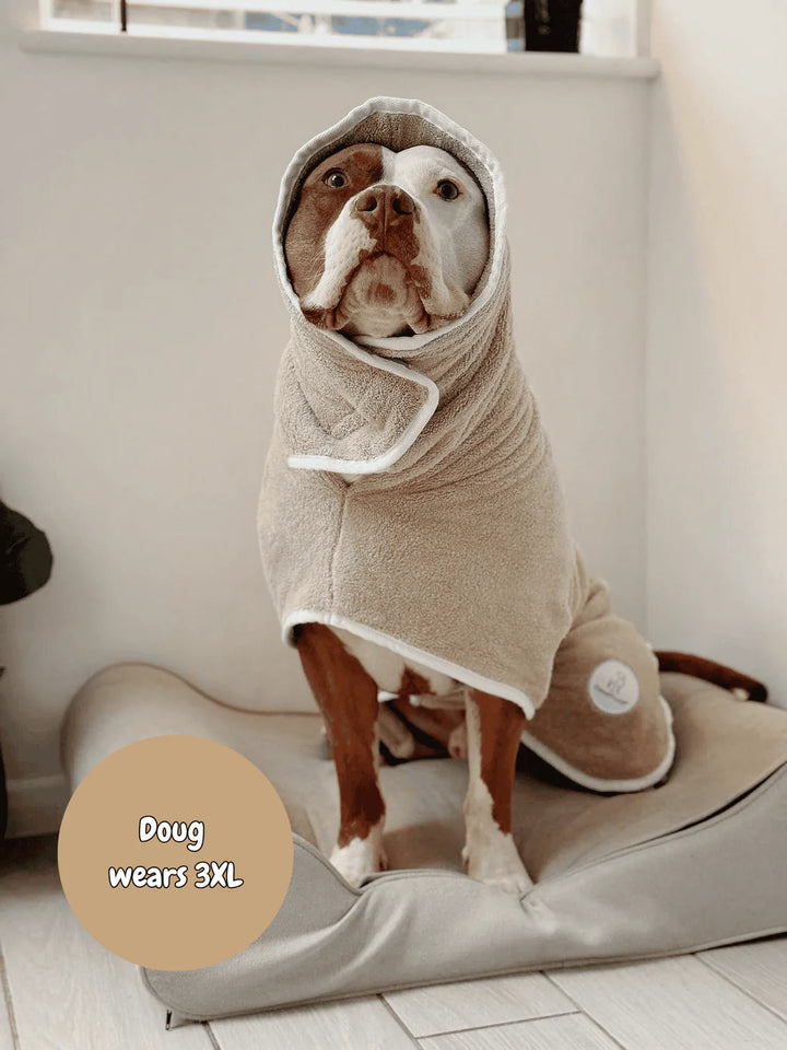 Dog Drying Coat | Latte