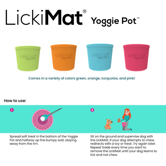 LickiMat ® Yoggie Pot