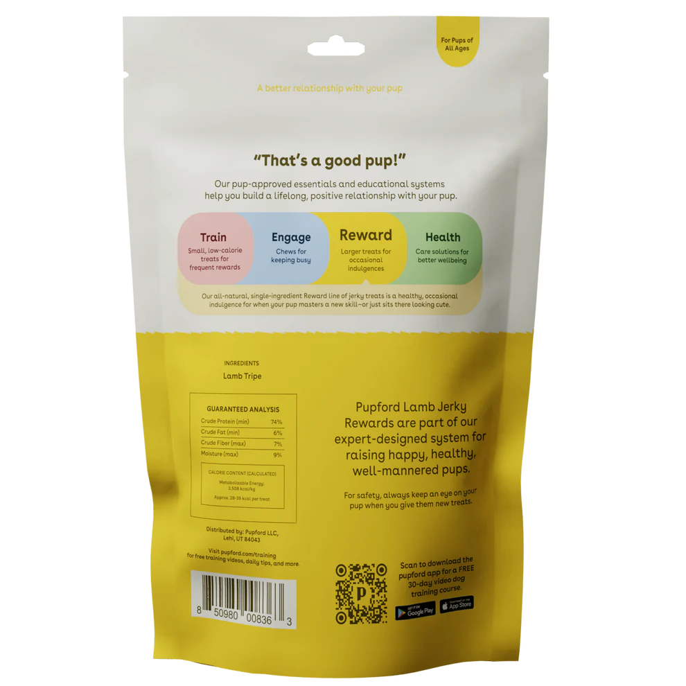 Crunchy Lamb Jerky Treats