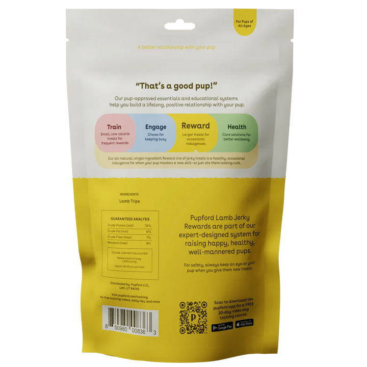 Crunchy Lamb Jerky Treats