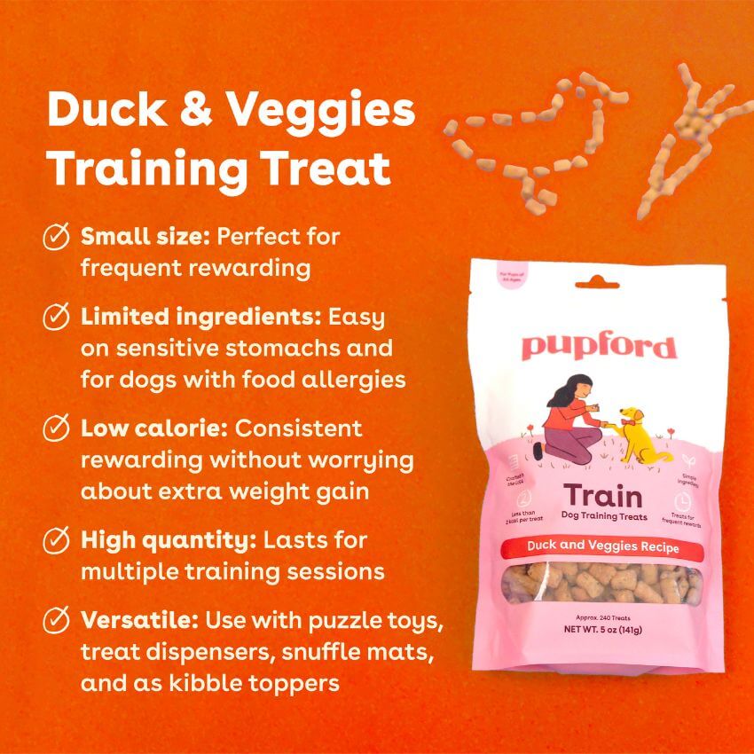 Freeze Dried Duck & Veggies Training Treats