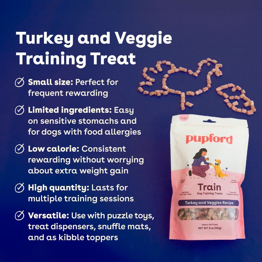 Freeze Dried Turkey & Veggies Training Treats