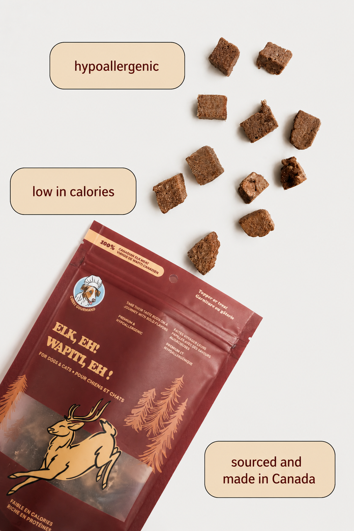 Freeze-Dried Elk Meat