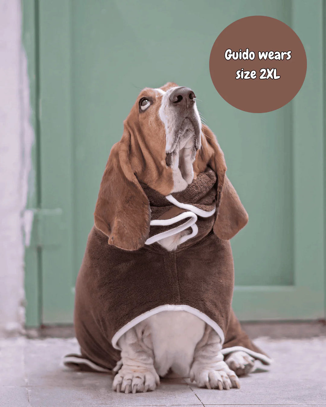 Dog Drying Coat | Espresso