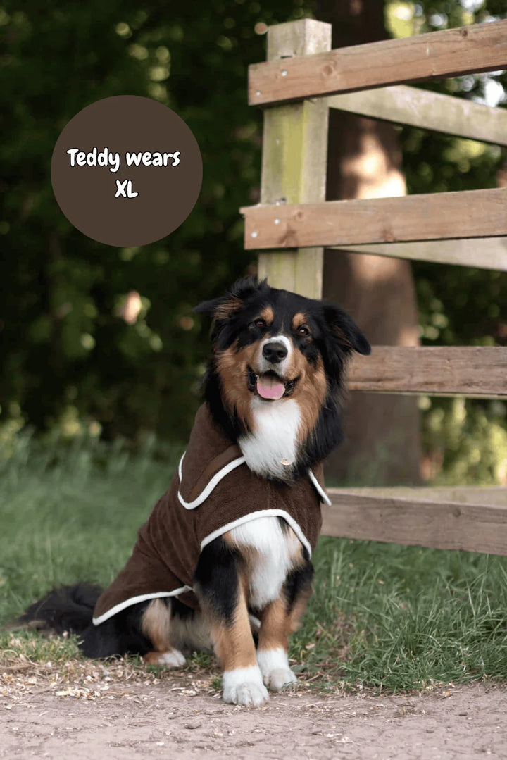 Dog Drying Coat | Espresso