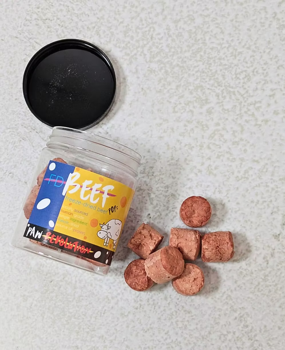 Freeze-Dried Beef Pops