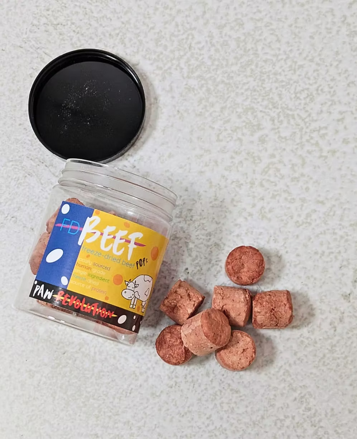 Freeze-Dried Beef Pops