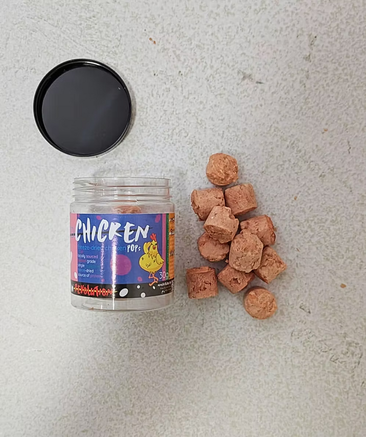 Freeze-Dried Chicken Pops