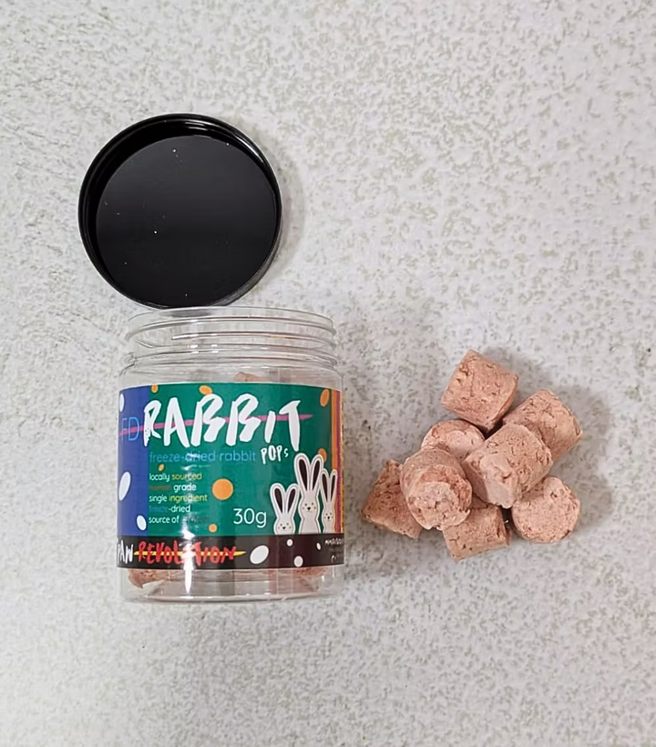 Freeze-Dried Rabbit Pops