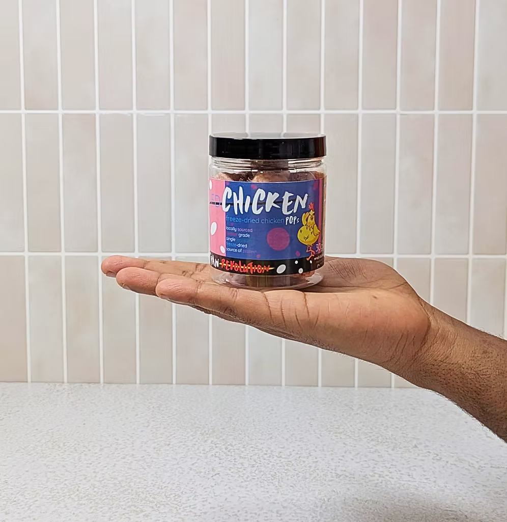 Freeze-Dried Chicken Pops