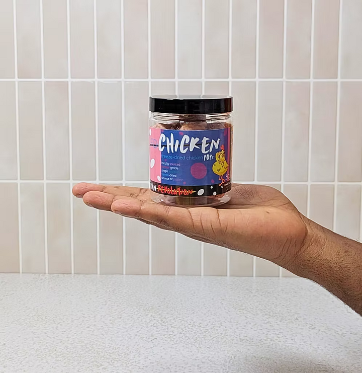 Freeze-Dried Chicken Pops