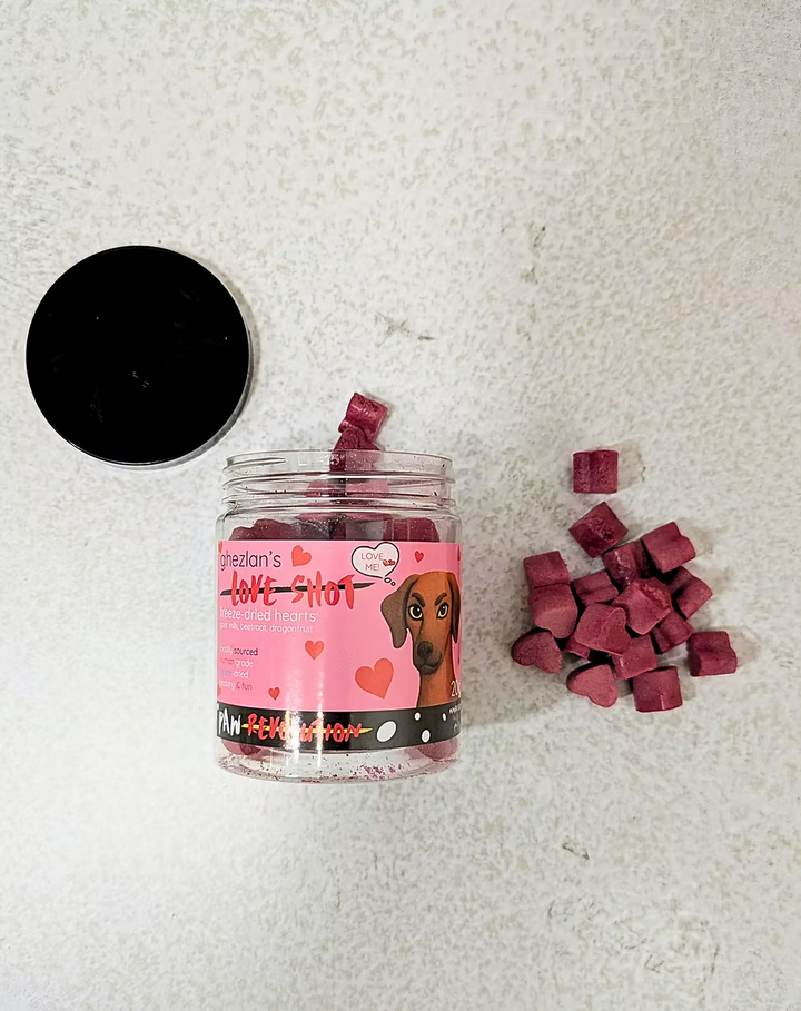 Freeze-Dried Goat Milk | Hearts