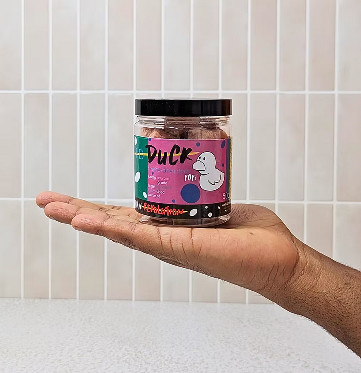 Freeze-Dried Duck Pops