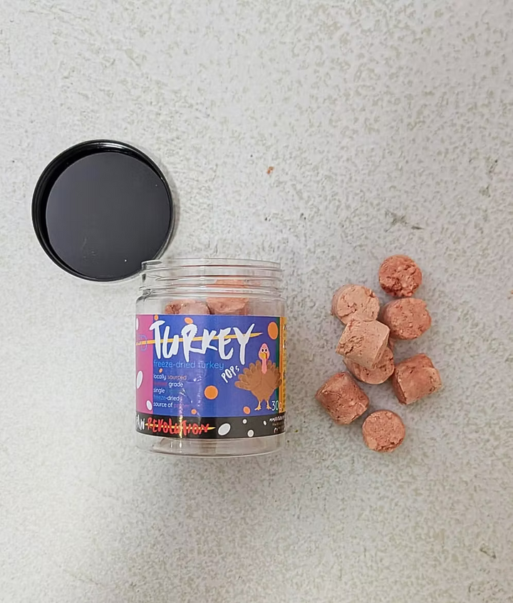 Freeze-Dried Turkey Pops