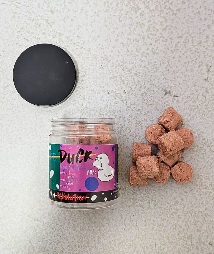 Freeze-Dried Duck Pops