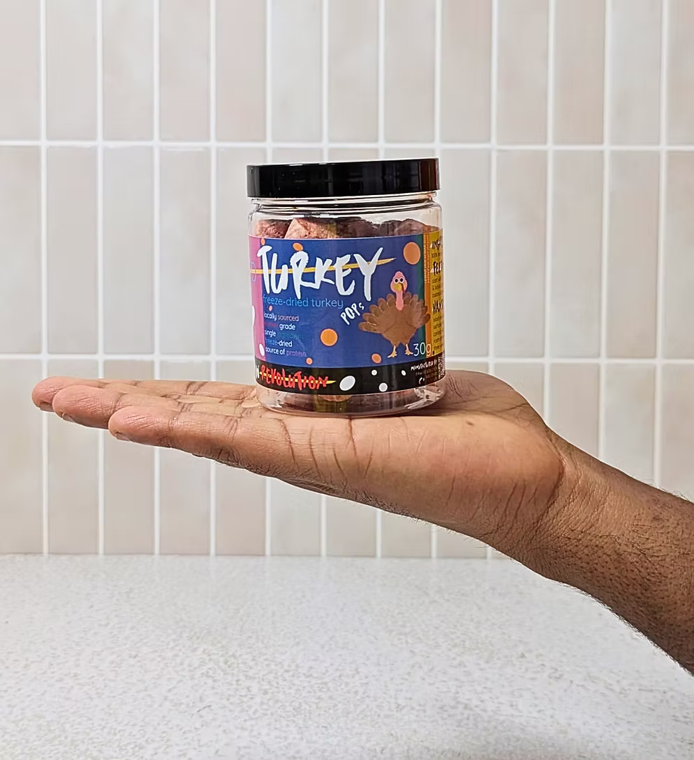 Freeze-Dried Turkey Pops