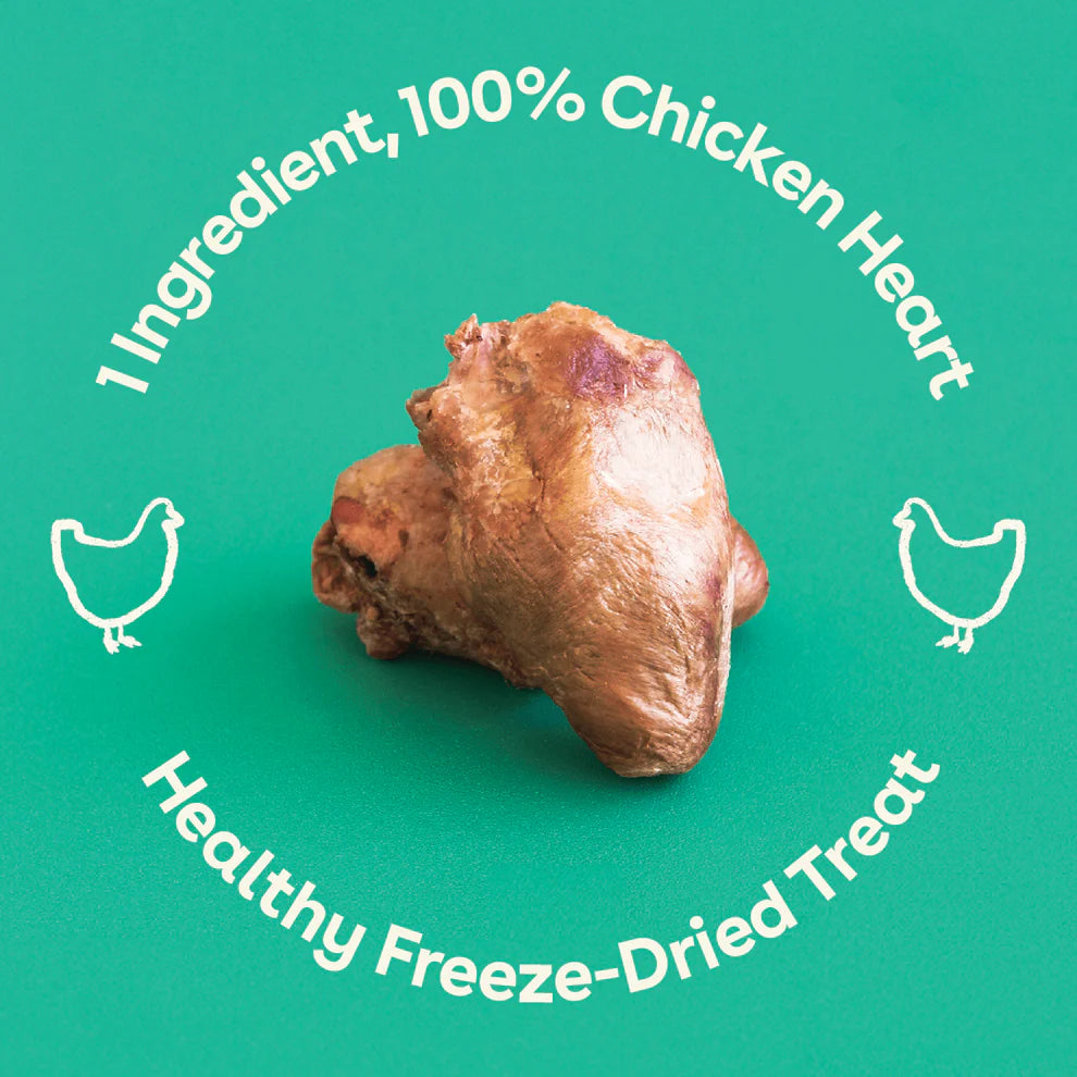 Freeze Dried Chicken Hearts