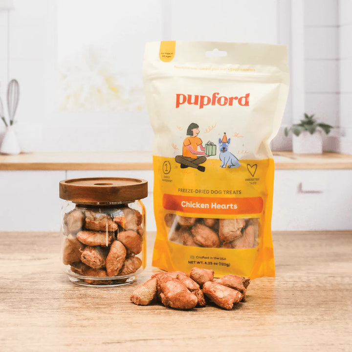Freeze Dried Chicken Hearts
