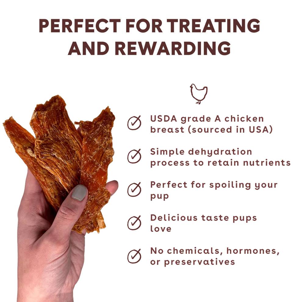 Crunchy Chicken Jerky Treats
