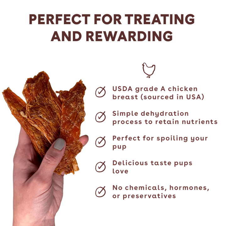 Crunchy Chicken Jerky Treats