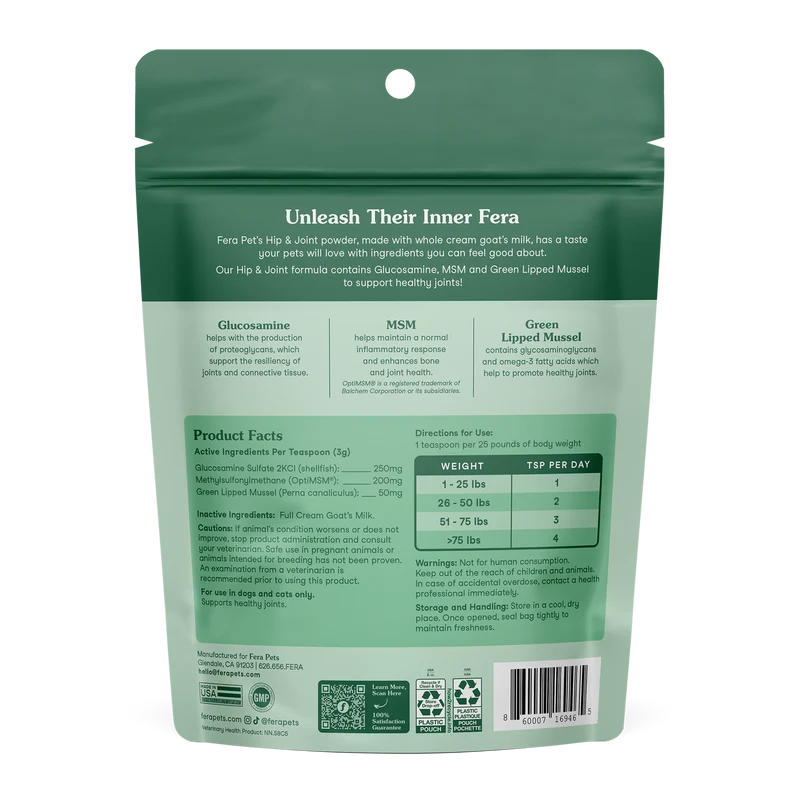 Hip & Joint Goat Milk