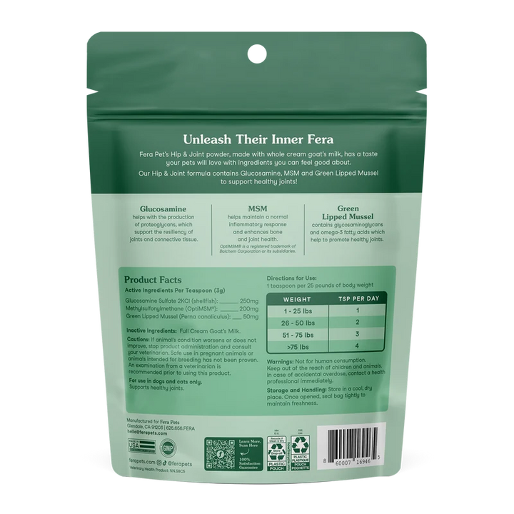 Hip & Joint Goat Milk