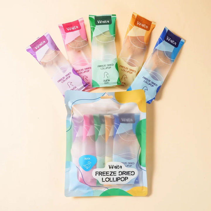 Freeze Dried Duck Lollipops