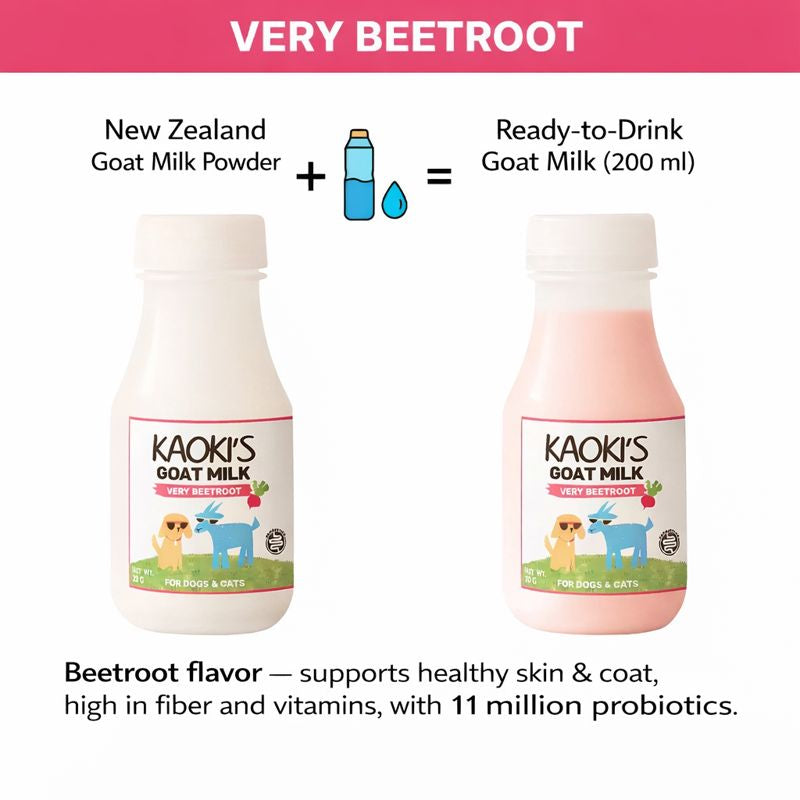 Beetroot Goat Milk