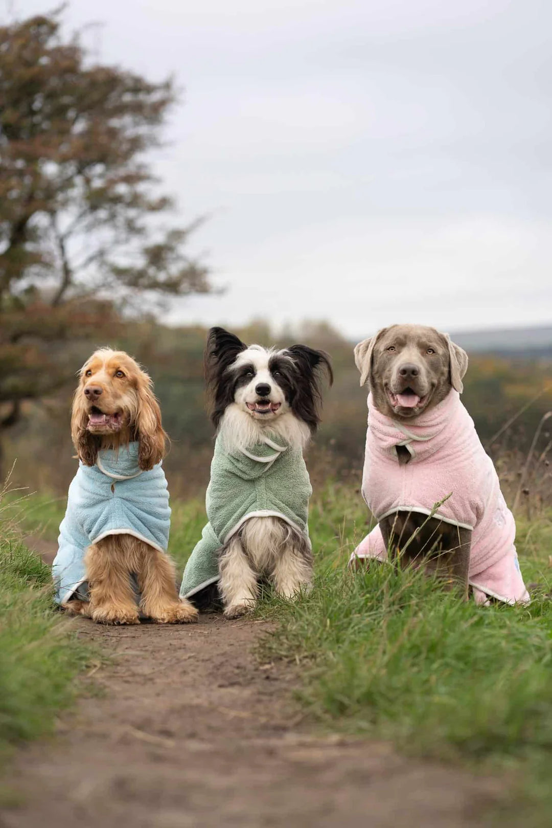 Dog Drying Coat | Bubble Gum Pink