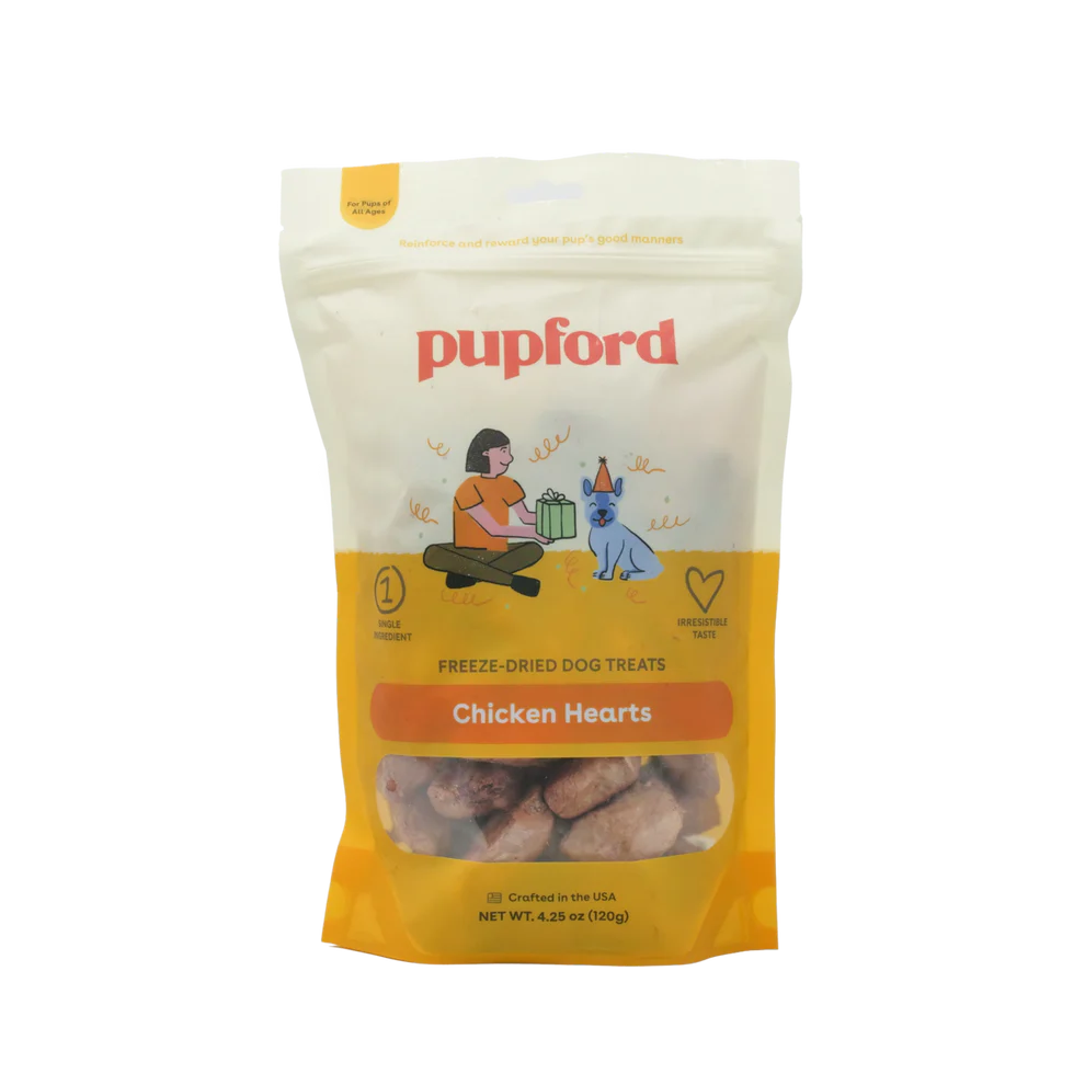 Freeze Dried Chicken Hearts