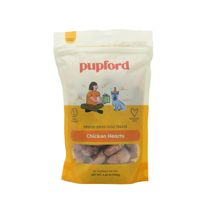 Freeze Dried Chicken Hearts