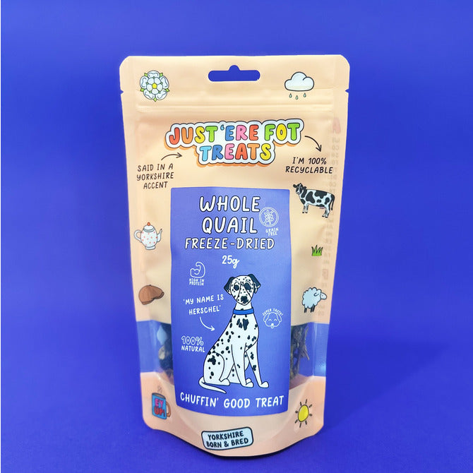 Freeze-Dried Whole Baby Quail