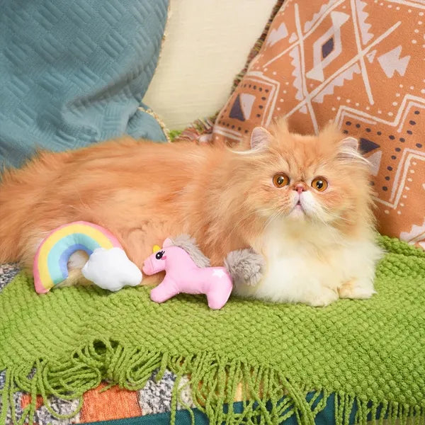 Meow Buddies for Cats | Unicorn & Rainbow