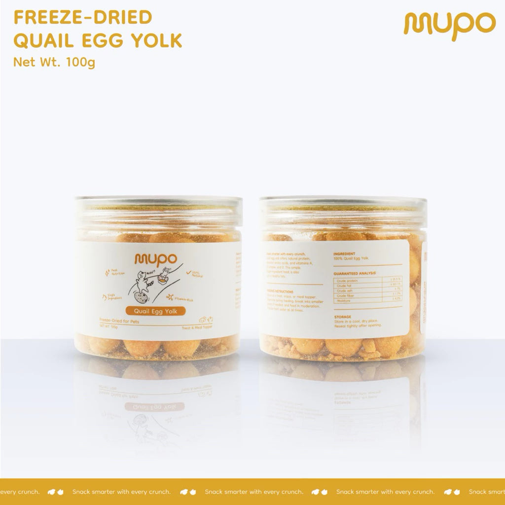 Freeze Dried Quail Egg Yolk