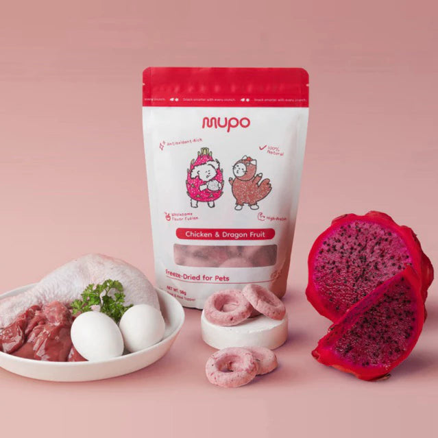 Freeze Dried Chicken & Dragon Fruit