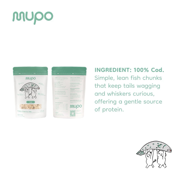Freeze Dried Cod