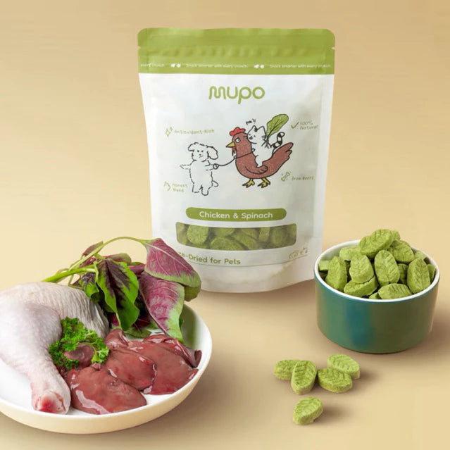 Freeze Dried Chicken & Spinach
