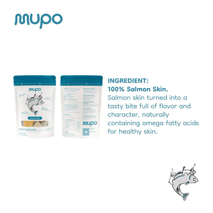 Freeze Dried Salmon Skin