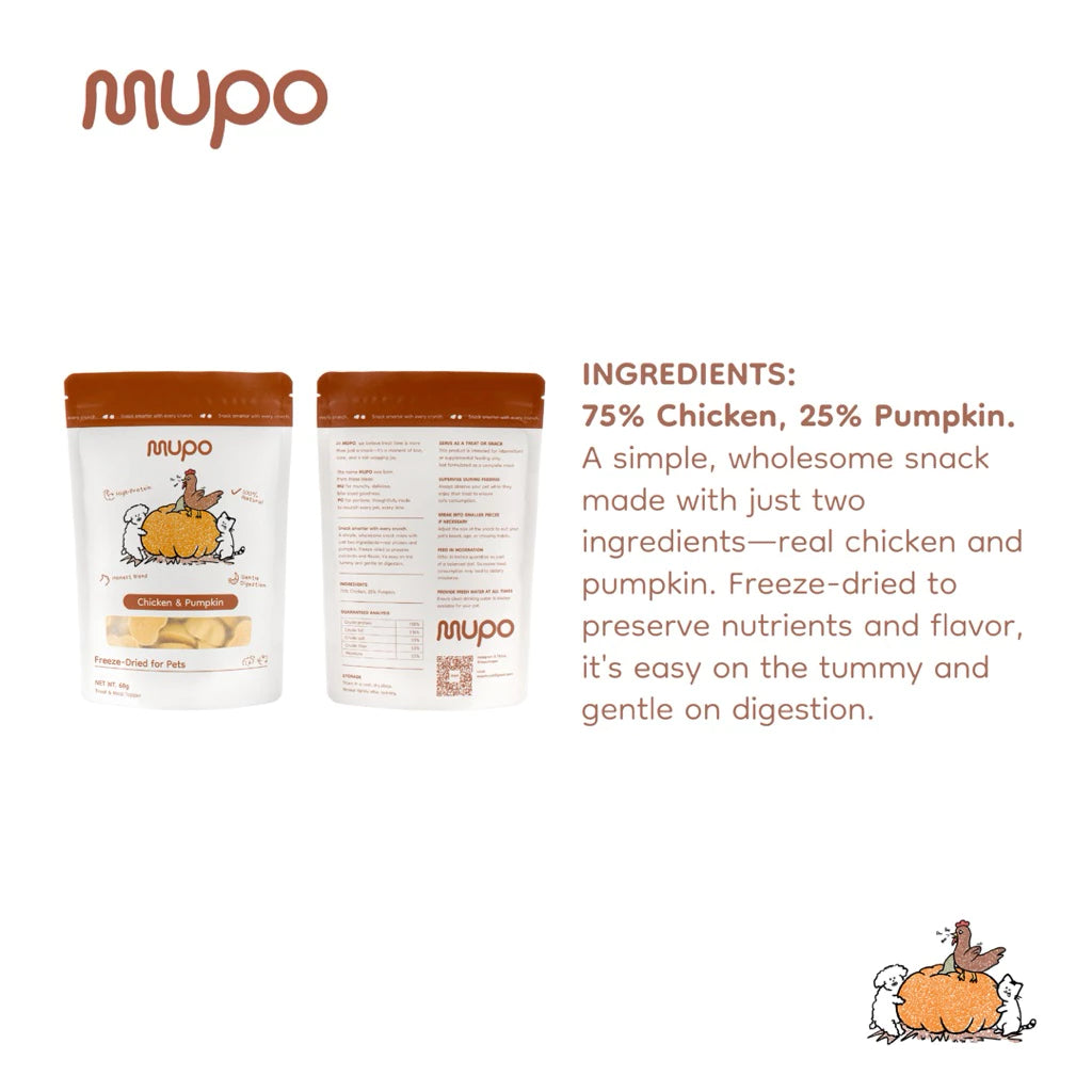 Freeze Dried Chicken & Pumpkin