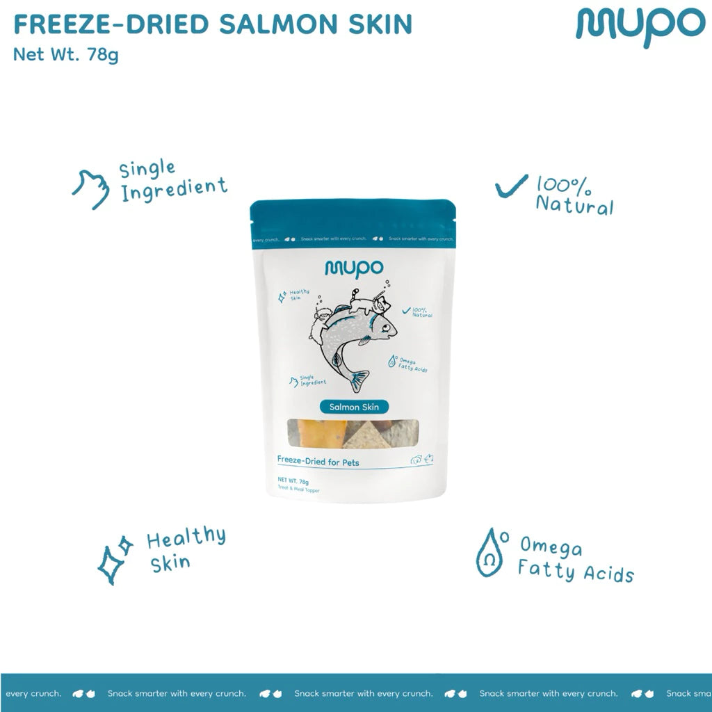 Freeze Dried Salmon Skin