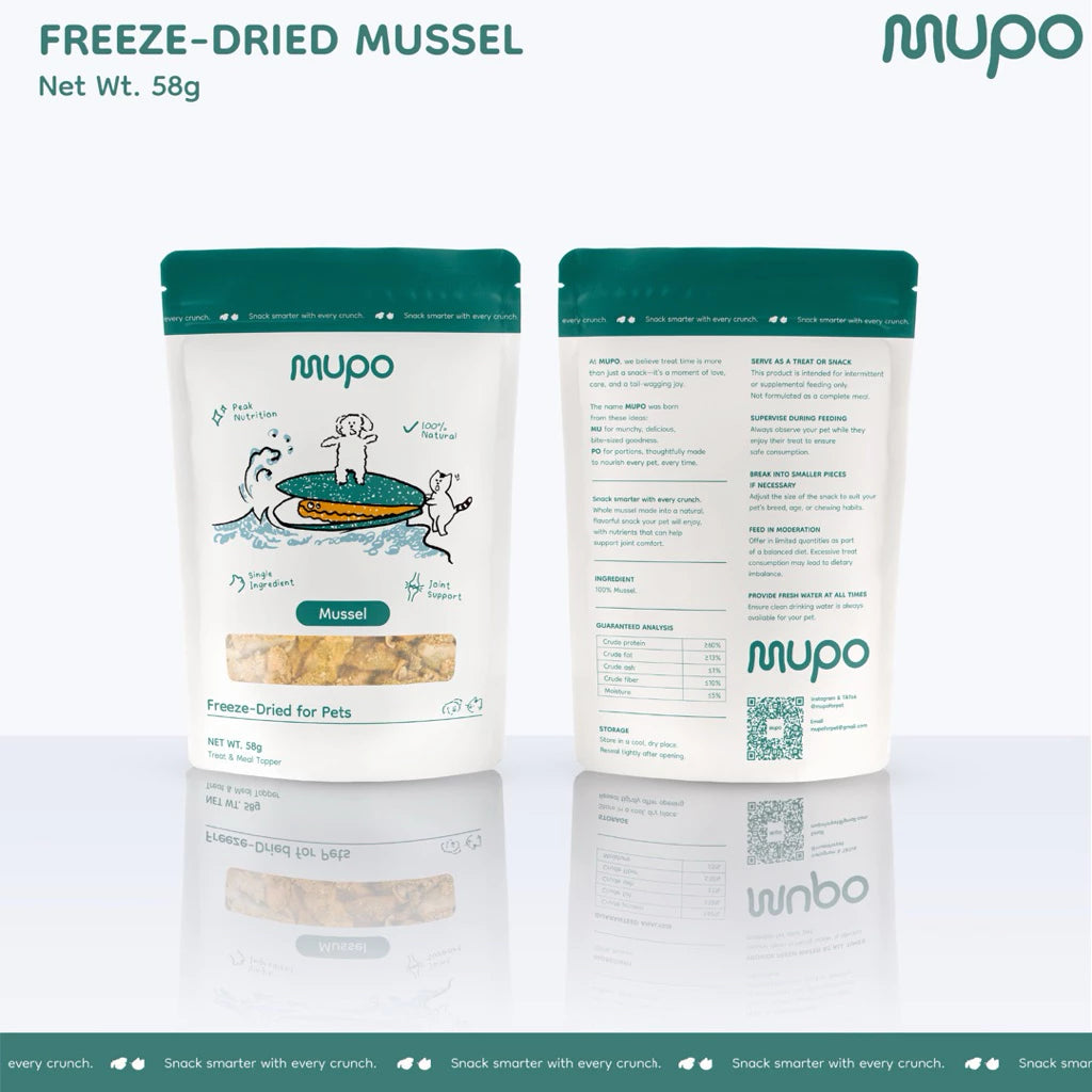 Freeze Dried Mussel