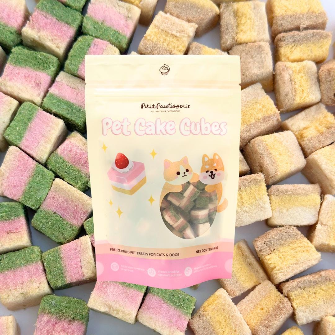 Freeze Dried Cake Cube Pet Treats