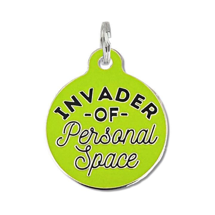 Invader Personal Space Dog Tag