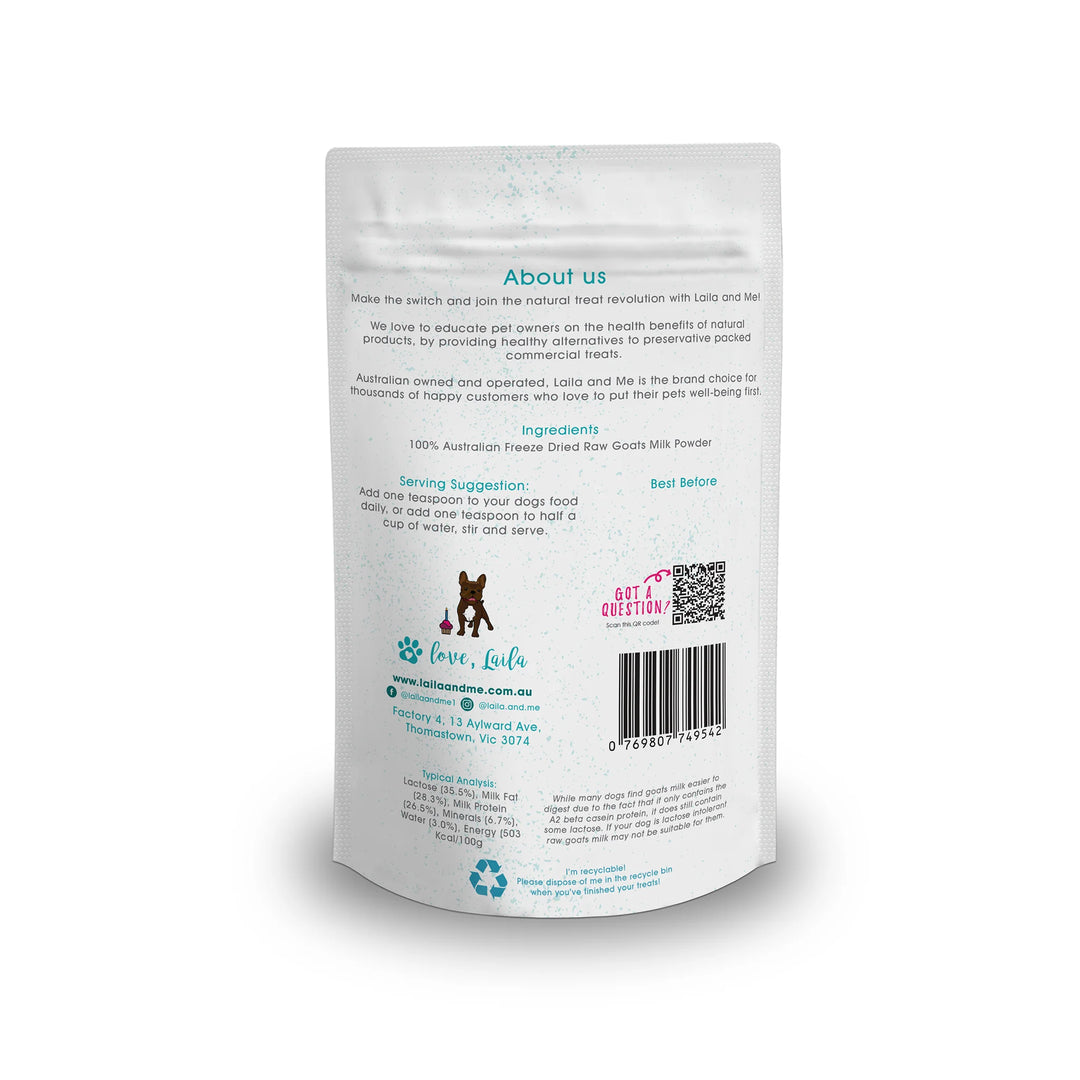 Raw Goats Milk Powder for Dogs