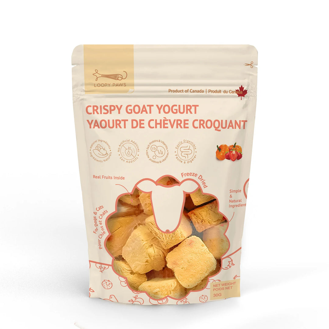 Crispy Goat Yogurt | Pumpkin & Strawberry