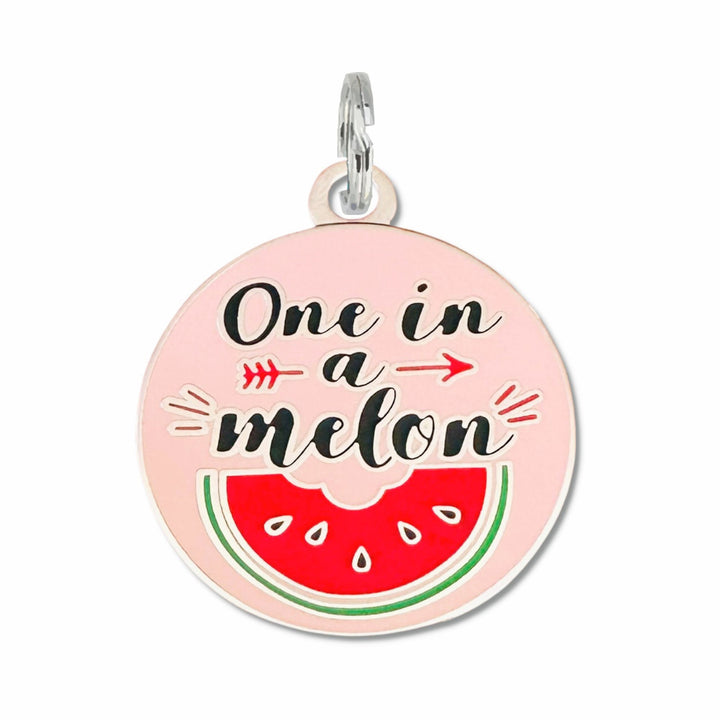 One in a Melon Pink Dog Tag