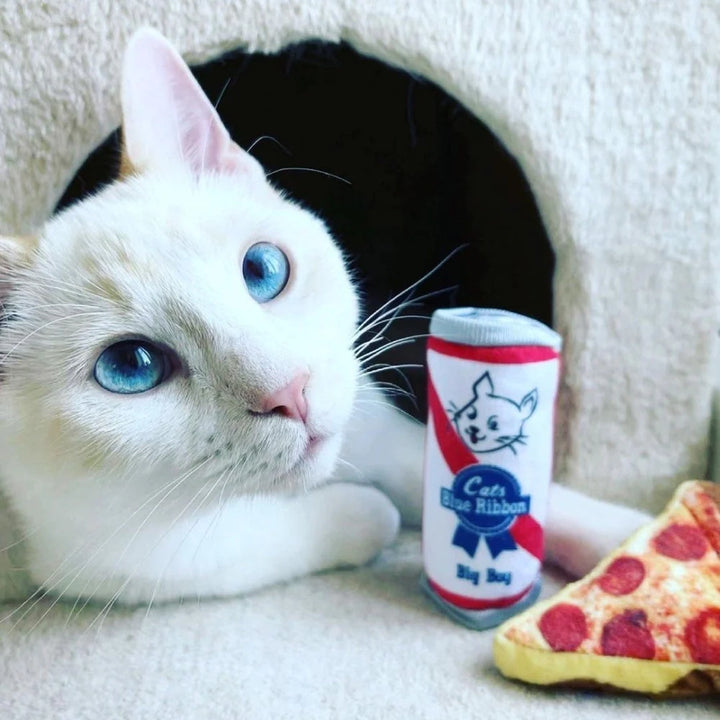 Pizza Plush Cat Toy