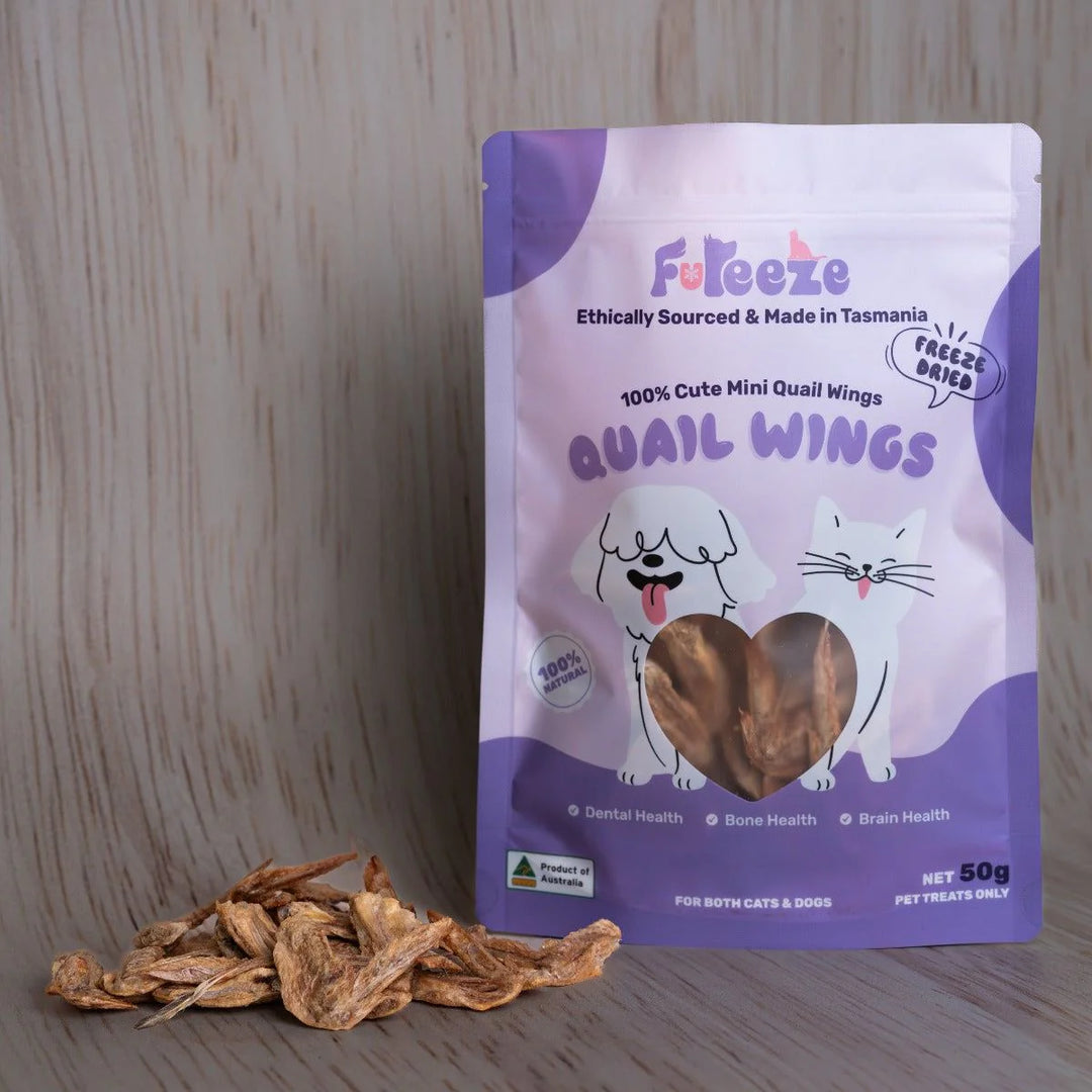 Freeze Dried Quail Wings