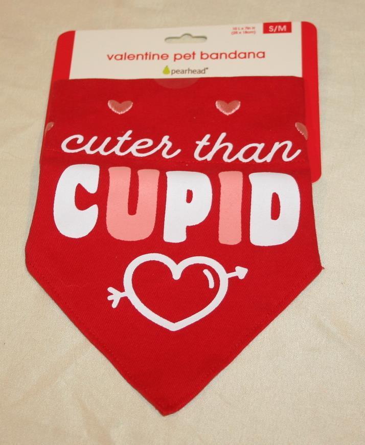 Cuter Than Cupid Pet Bandana | S/M