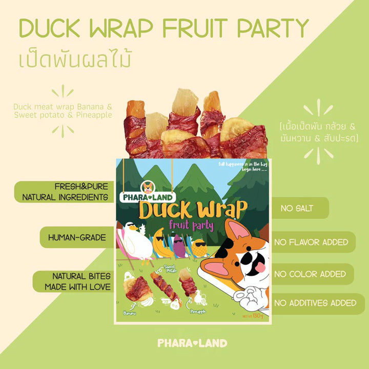 Duck Wrap Fruit Party